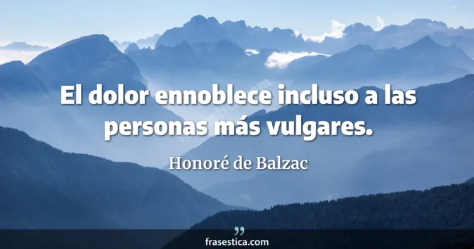 Cita de Honoré de Balzac