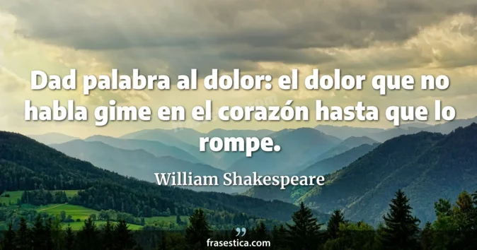 Cita de William Shakespeare
