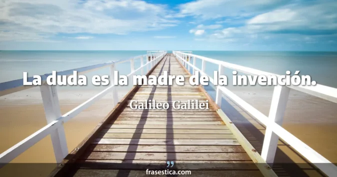 Cita de Galileo Galilei