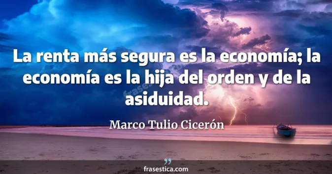 Cita de Marco Tulio Cicerón