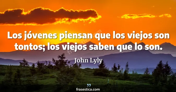 Cita de John Lyly