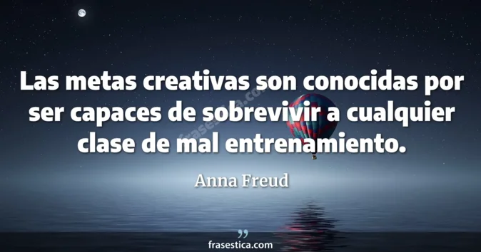 Cita de Anna Freud