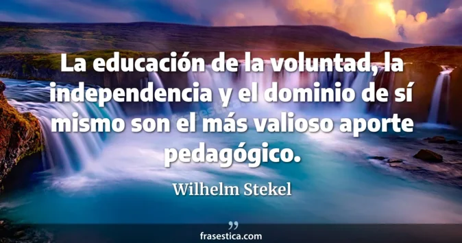 Cita de Wilhelm Stekel