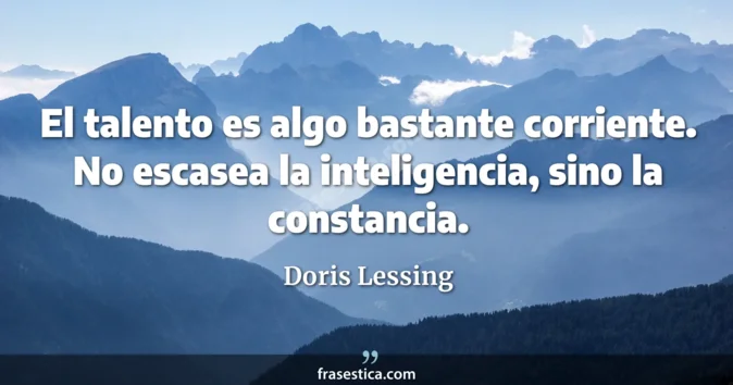 Cita de Doris Lessing