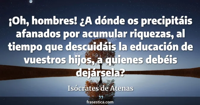 Cita de Isócrates de Atenas