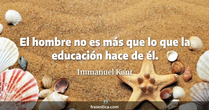 Cita de Immanuel Kant