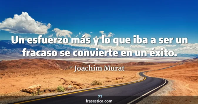 Cita de Joachim Murat