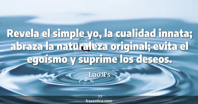 Cita de Lao Ts