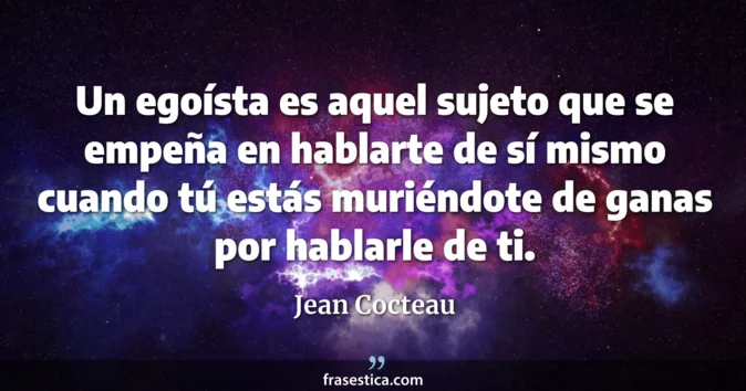 Cita de Jean Cocteau