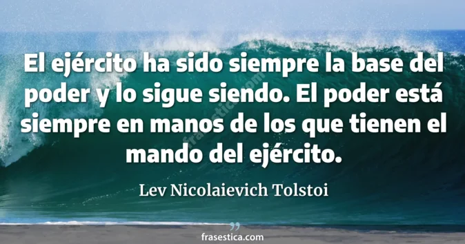 Cita de Lev Nicolaievich Tolstoi