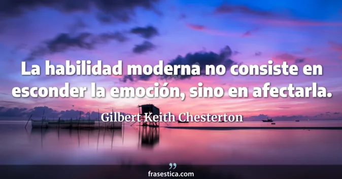 Cita de Gilbert Keith Chesterton