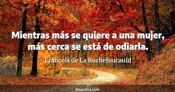 Cita de François de La Rochefoucauld