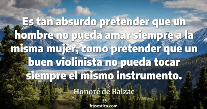 Cita de Honoré de Balzac