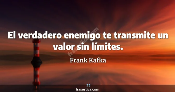 Cita de Frank Kafka