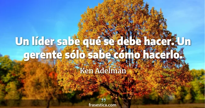 Cita de Ken Adelman