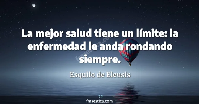 Cita de Esquilo de Eleusis