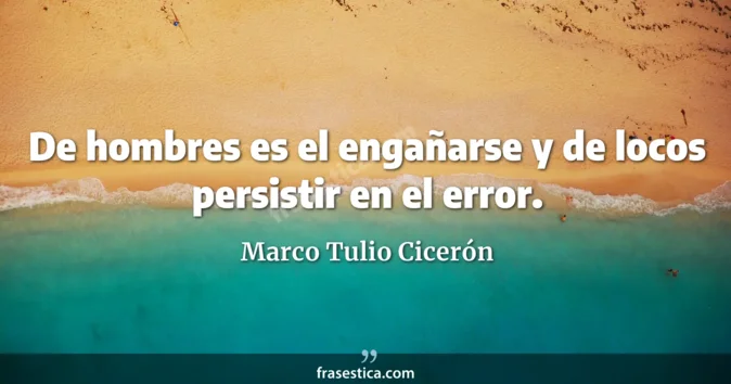 Cita de Marco Tulio Cicerón