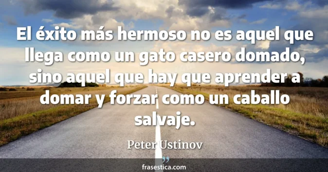 Cita de Peter Ustinov