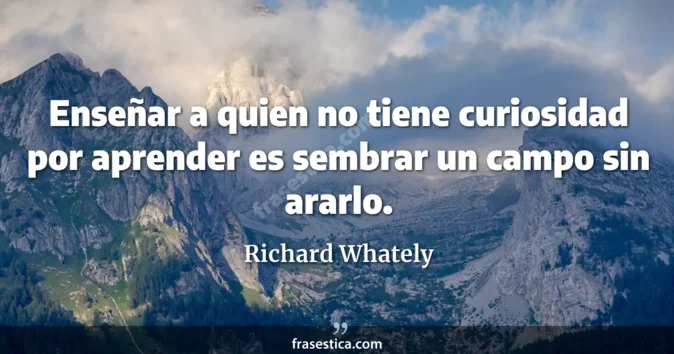 Cita de Richard Whately