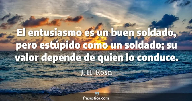 Cita de J. H. Rosn