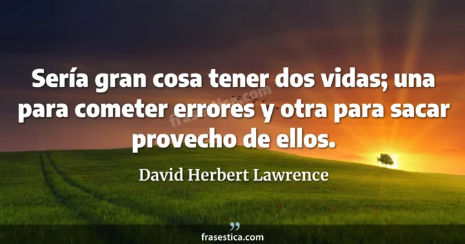 Cita de David Herbert Lawrence