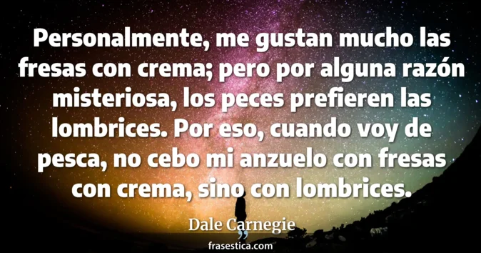 Cita de Dale Carnegie