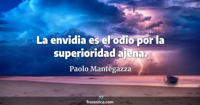 Cita de Paolo Mantegazza