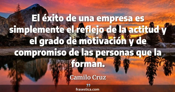 Cita de Camilo Cruz