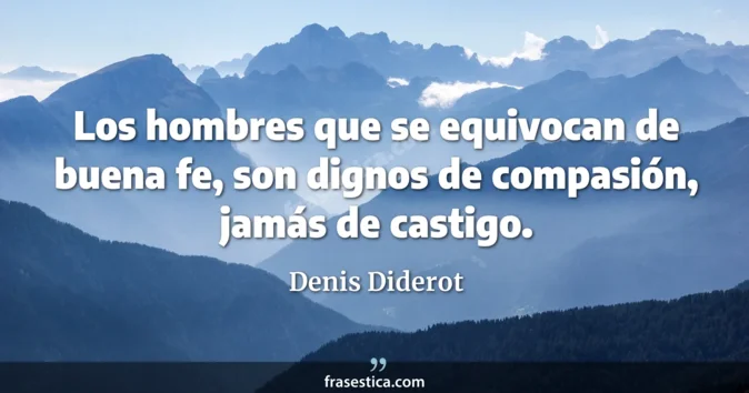Cita de Denis Diderot