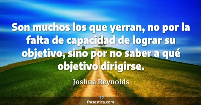 Cita de Joshua Reynolds
