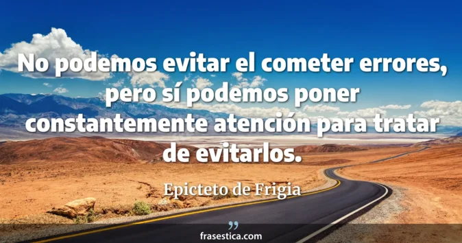 Cita de Epicteto de Frigia