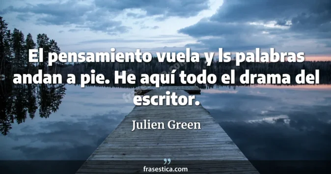 Cita de Julien Green