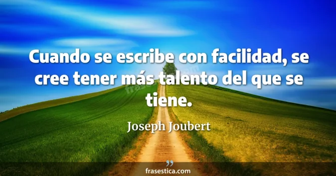 Cita de Joseph Joubert