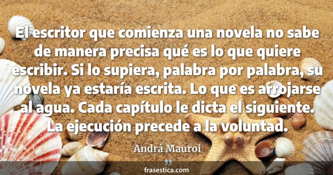 Cita de Andrá Mauroi