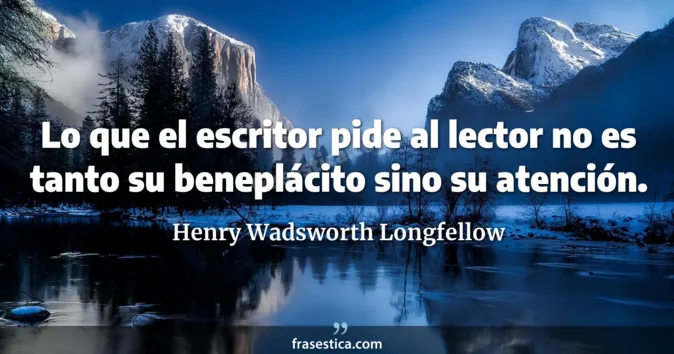 Cita de Henry Wadsworth Longfellow