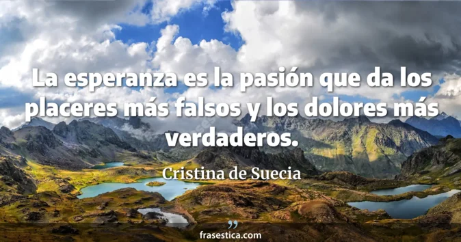 Cita de Cristina de Suecia