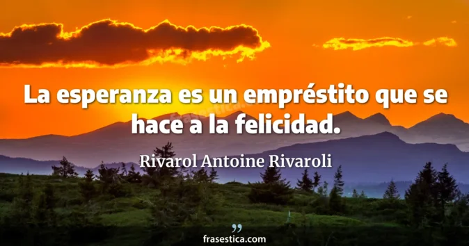 Cita de Rivarol Antoine Rivaroli