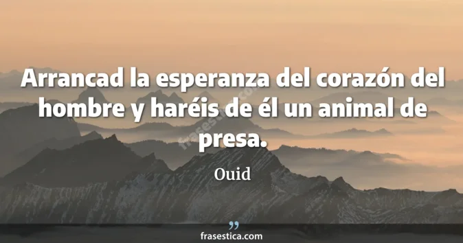 Cita de Ouid