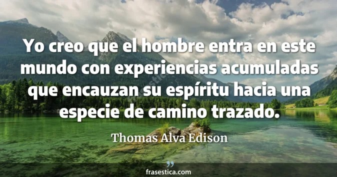 Cita de Thomas Alva Edison