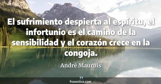 Cita de André Maurois