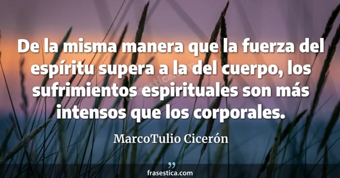 Cita de MarcoTulio Cicerón
