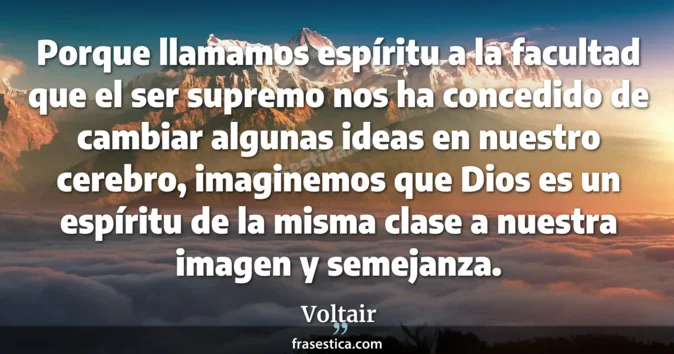 Cita de Voltair
