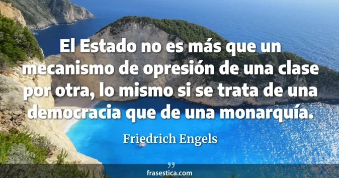 Cita de Friedrich Engels