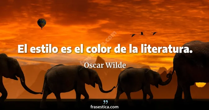 Cita de Oscar Wilde