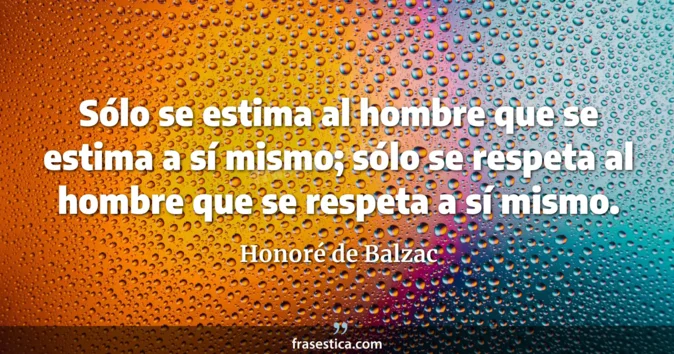 Cita de Honoré de Balzac