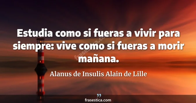 Cita de Alanus de Insulis Alain de Lille