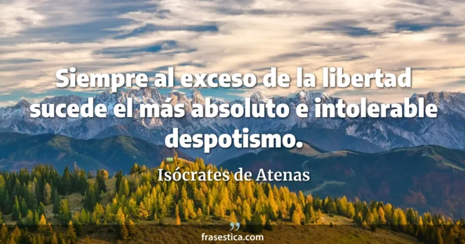 Cita de Isócrates de Atenas