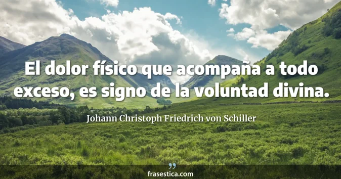 Cita de Johann Christoph Friedrich von Schiller