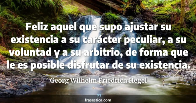 Cita de Georg Wilhelm Friedrich Hegel
