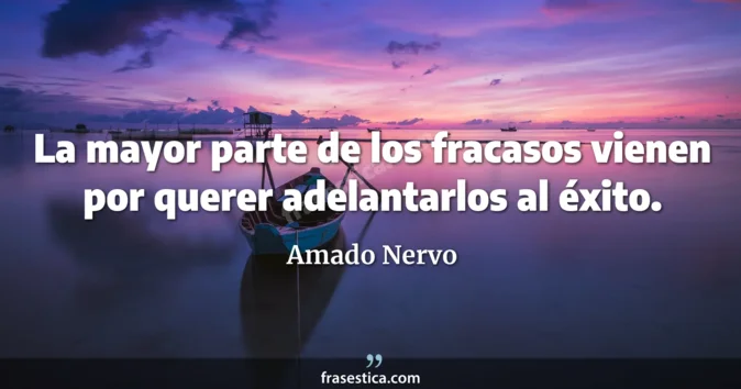 Cita de Amado Nervo